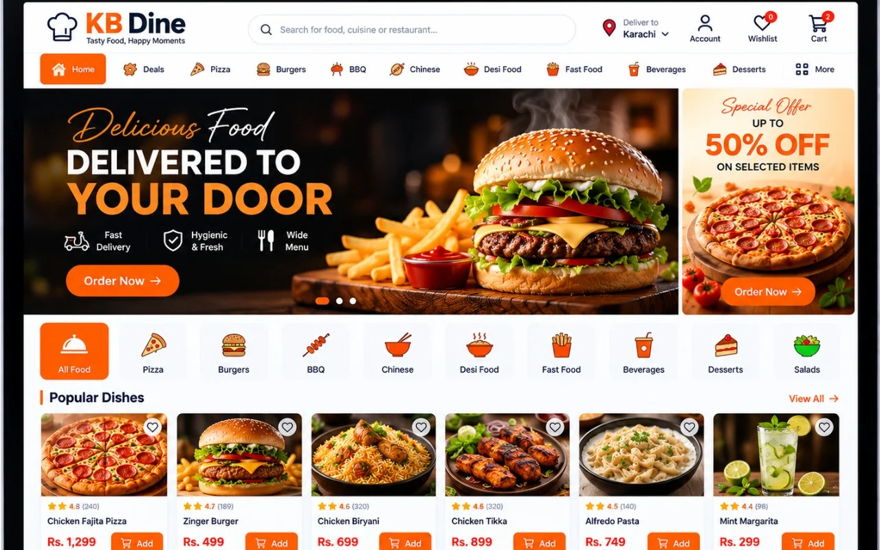 Restaurant Website