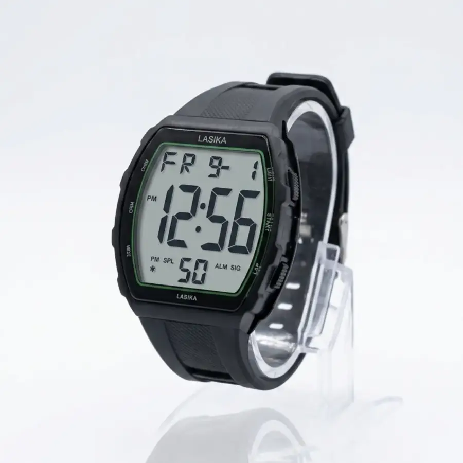 LASIKA Digital Sports Watch for Men – Waterproof Style LCD Wrist Watch with Alarm & Stopwatch