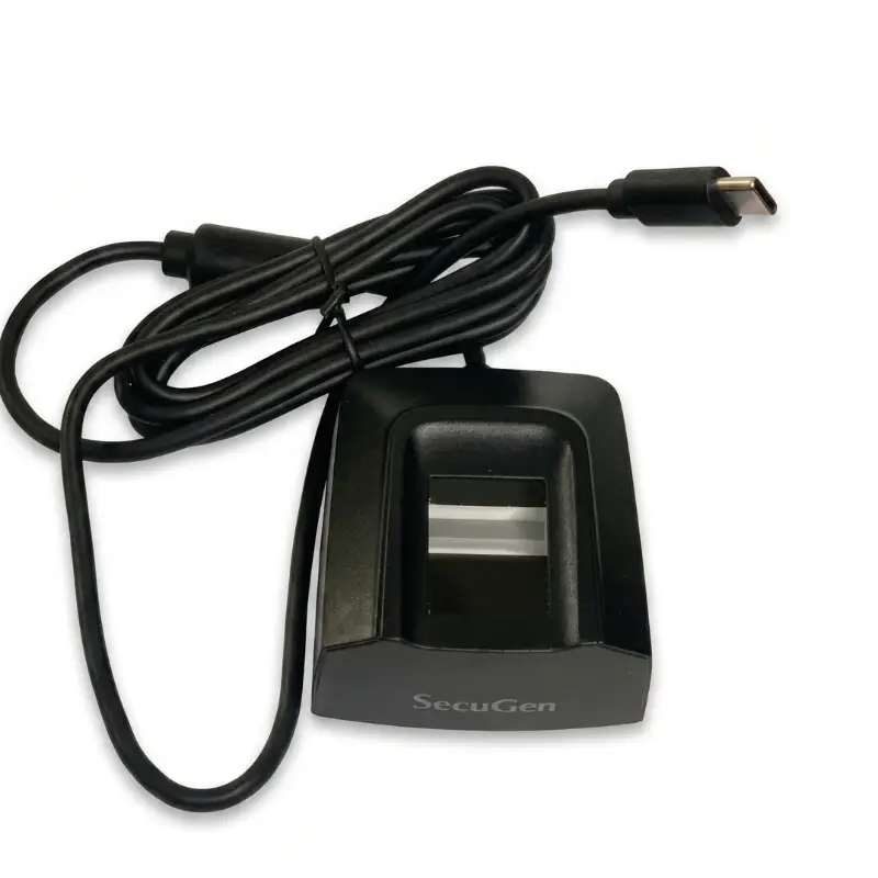 SecuGen Hamster Pro 20 USB-C Optical Fingerprint Scanner | High-Precision Biometric Sensor