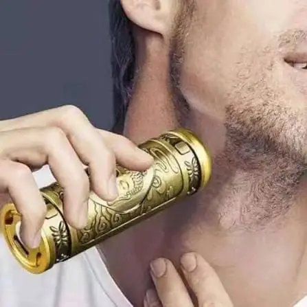 T8 Metal Body Trimmer for Men USB Rechargeable Mini Electric Shaver Beard & Facial Hair Trimmer