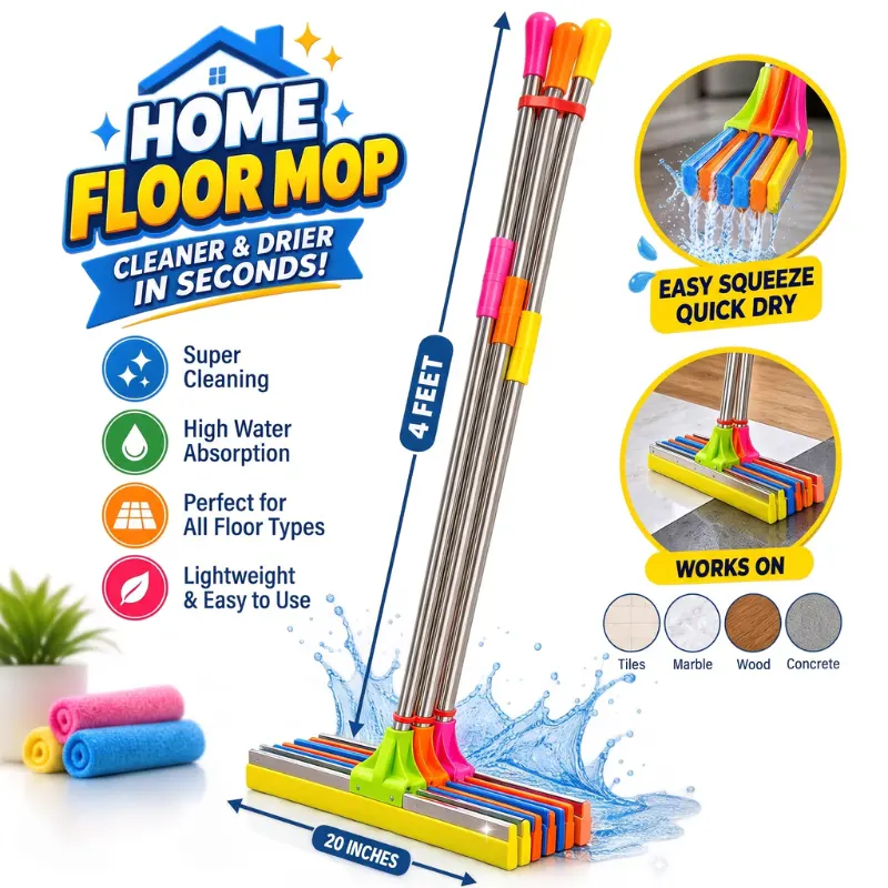 Steel patti Floor wiper