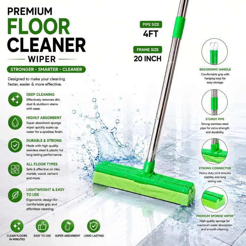 PPR Steel Floor Wiper
