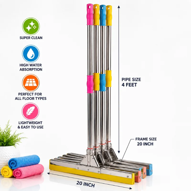 Full Steel Floor Wiper – Heavy Duty Home Use Cleaning Wiper