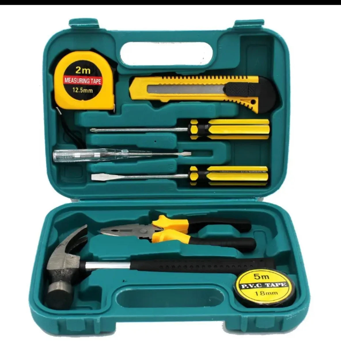 8 Pcs Professional Tool Kit | Household Repair & Multi-Purpose Hand Tools Set