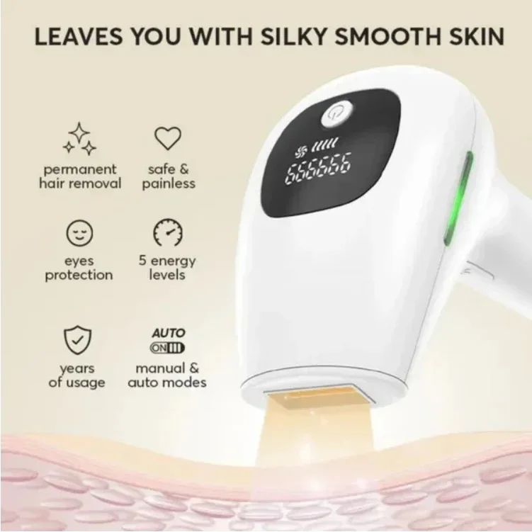 IPL Laser Hair Removal Device (Intense Pulsed Light) Type: Home-use IPL Hair Removal Machine
