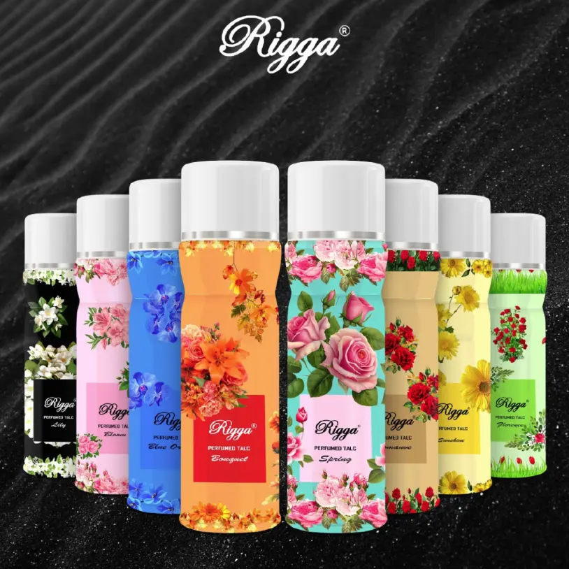 Rigga Perfume Talc Collection