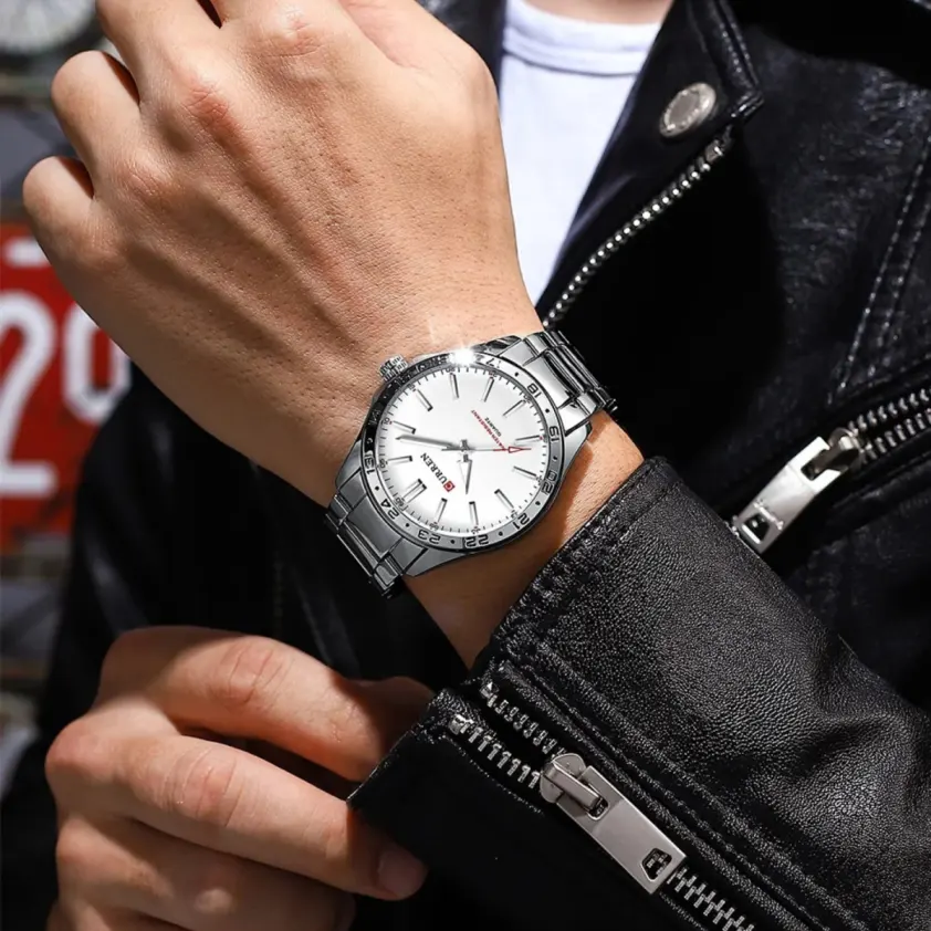 Men Stainless steel watch